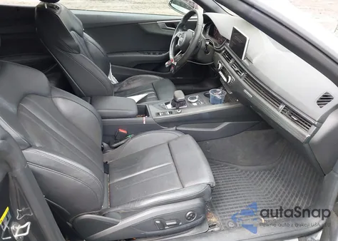 2018 Audi A5 2.0T Premium from USA, damaged, VIN WAUYNGF58JN013483